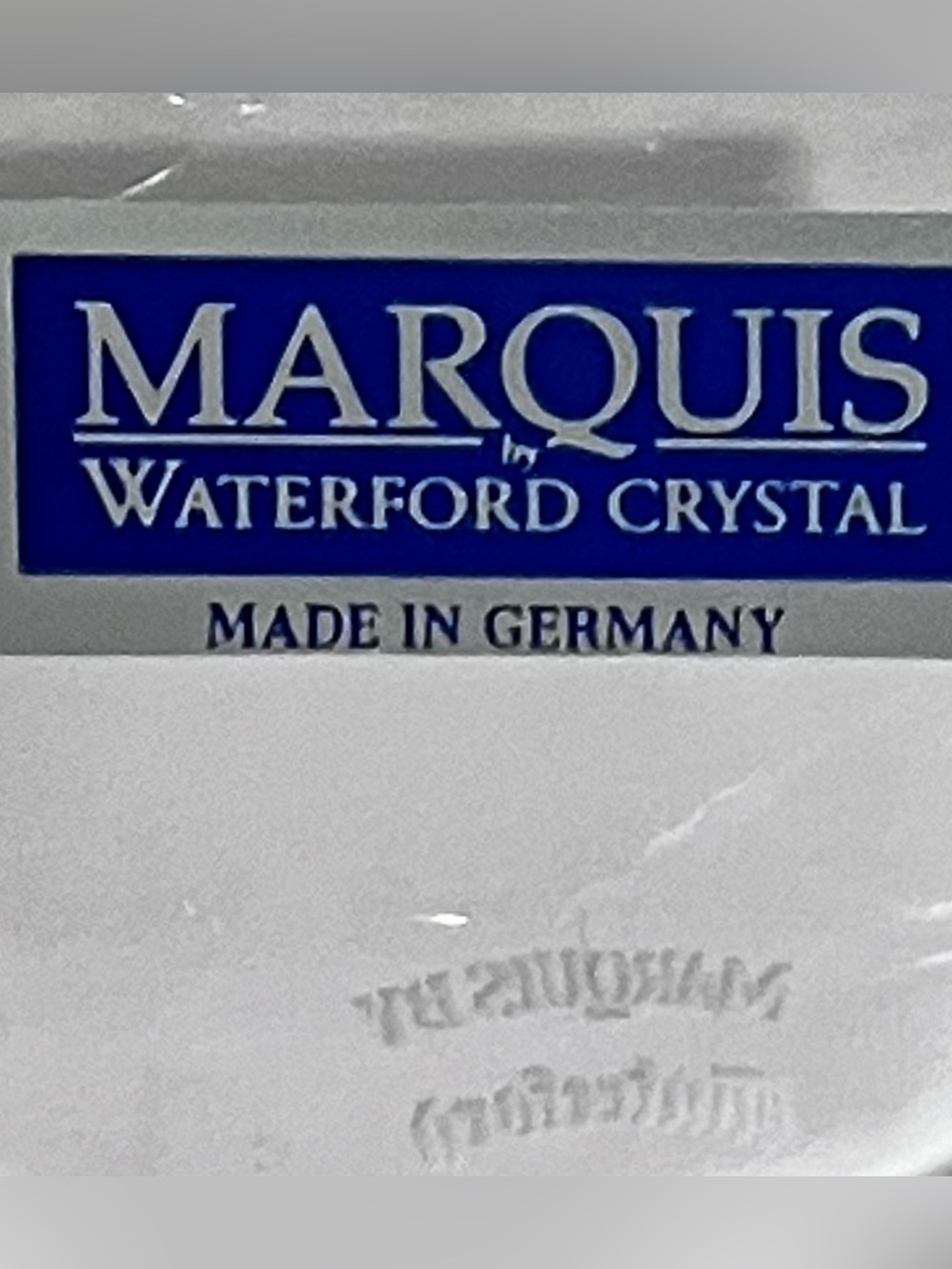 Marquis by WATERFORD Crystal ARABESQUE Picture Frame / For 4x6 Photo / GERMANY - Picture 6 of 10